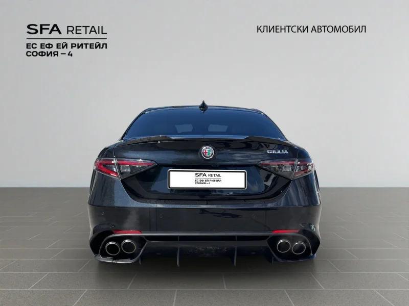 Alfa Romeo Giulia QV 2.9 V6 Bi-Turbo Petrol 520 hp AT8 RWD — снимка 6