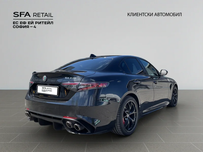Alfa Romeo Giulia QV 2.9 V6 Bi-Turbo Petrol 520 hp AT8 RWD — снимка 5