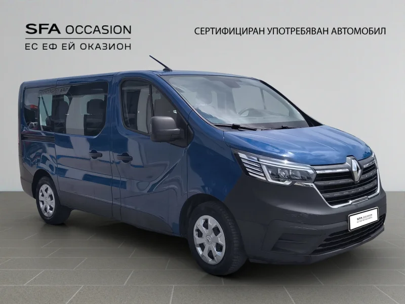 Renault TRAFIC 2.0 BLUE dCi 110, L1H1, 8+1 места, EURO6 — снимка 3