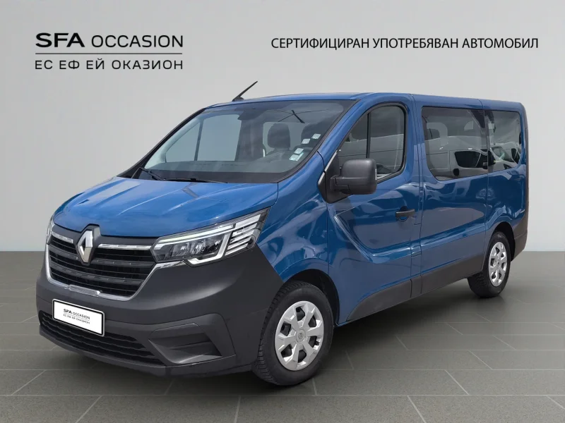Renault TRAFIC 2.0 BLUE dCi 110, L1H1, 8+1 места, EURO6