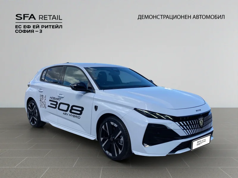 Peugeot 308 MCA GT  HYBRID 145 48V e-DCS6 EURO 6.4 — снимка 3