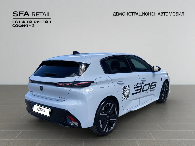 Peugeot 308 MCA GT  HYBRID 145 48V e-DCS6 EURO 6.4 — снимка 5