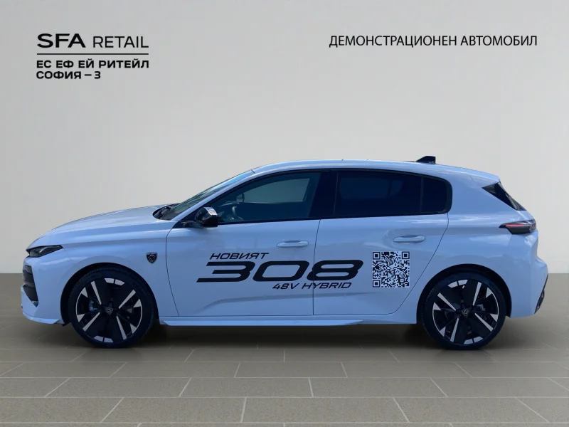 Peugeot 308 MCA GT  HYBRID 145 48V e-DCS6 EURO 6.4 — снимка 8