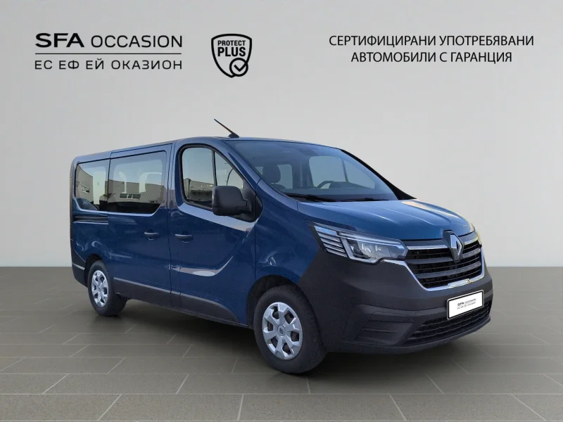 Renault TRAFIC 2.0 BLUE dCi 110, L1H1, 8+1 места, EURO6 — снимка 3