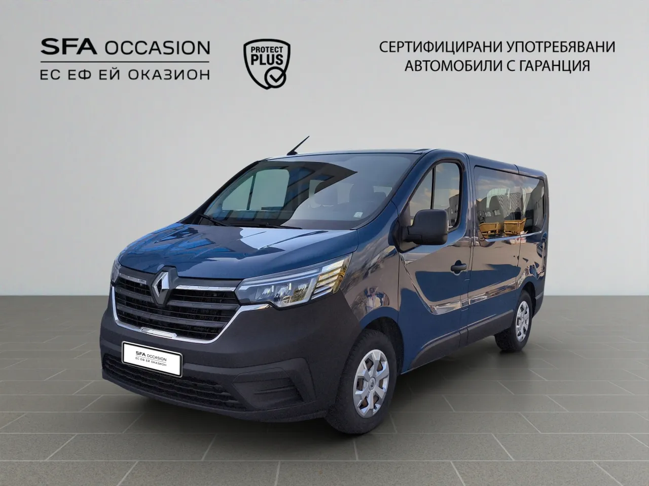 Renault TRAFIC 2.0 BLUE dCi 110, L1H1, 8+1 места, EURO6 — снимка 1