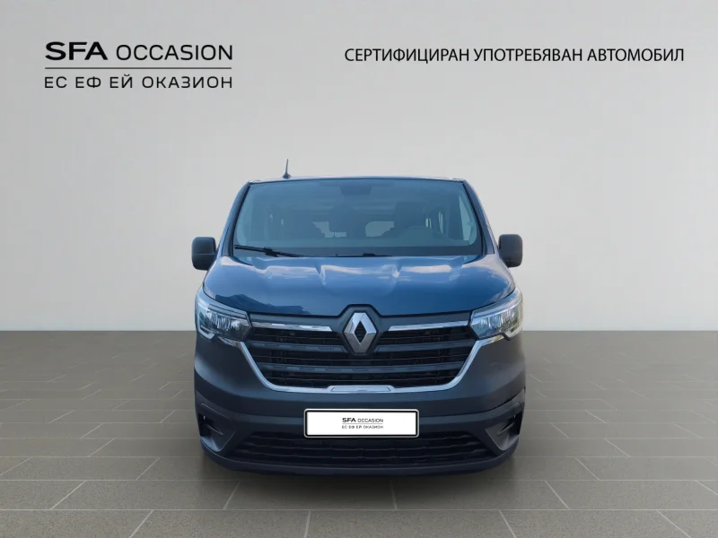 Renault TRAFIC 2.0 BLUE dCi 110, L1H1, 8+1 места, EURO6 — снимка 2