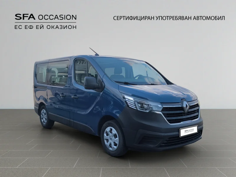 Renault TRAFIC 2.0 BLUE dCi 110, L1H1, 8+1 места, EURO6 — снимка 3