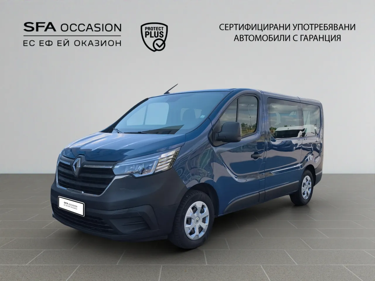 Renault TRAFIC 2.0 BLUE dCi 110, L1H1, 8+1 места, EURO6 — снимка 1