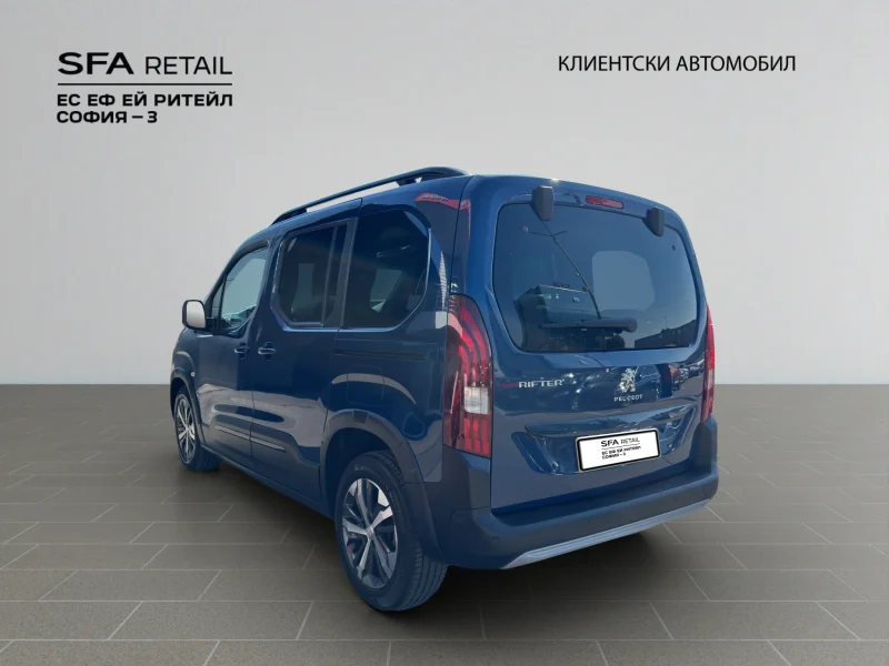 Peugeot Rifter MPV Standard GT Line 1.5 BlueHDI 130 EAT8 STT E6.2 — снимка 6